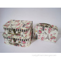 Cardboard Packaging Case Box Gift Carrier Box with Handle
